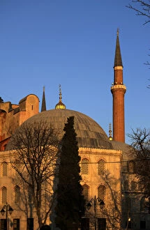 Images Dated 8th December 2013: Turkey. Istanbul. Hagia Sophia. Designed by Isidore fo Milet