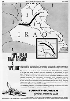 Turriff-Burden advertisement - Iraq oil pipelines Turriff-Burden advertisement - Iraq oil pipelines