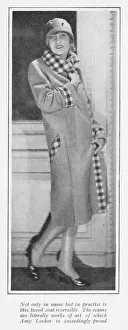 A tweed coat from Amy Linker, Paris, 1926 A tweed coat from Amy Linker, Paris, 1926