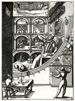 1576 Gallery: Tycho Brahe at work 1576