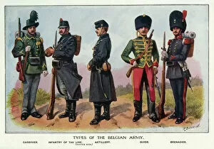 Types from Belgian Army