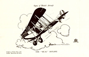 Types of British Aircraft -- The BE 2C Biplane Types of British Aircraft -- The BE 2C Biplane