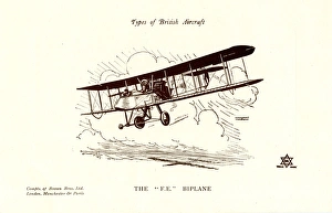 Types of British Aircraft -- The FE Biplane Types of British Aircraft -- The FE Biplane