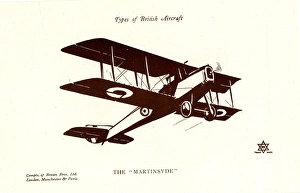 Types of British Aircraft -- The Martinsyde Types of British Aircraft -- The Martinsyde