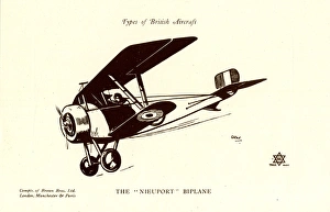 Types of British Aircraft -- The Nieuport Biplane Types of British Aircraft -- The Nieuport Biplane