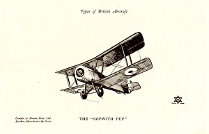 Types of British Aircraft -- The Sopwith Pup Types of British Aircraft -- The Sopwith Pup