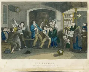 Typical Scene in Pub Print