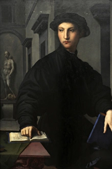 Ugolino Martelli (1519-1592). 1536-1537. Portrait by Il Bron Ugolino Martelli (1519-1592). 1536-1537. Portrait by Il Bron