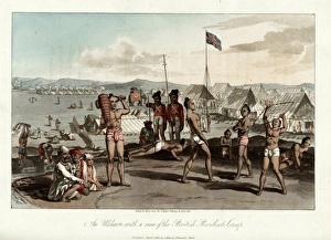 An Ukhara, with a view of the British Residents camp An Ukhara, with a view of the British Residents camp