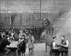 An Underground Drinking Cellar, San Francisco, 1884 An Underground Drinking Cellar, San Francisco, 1884
