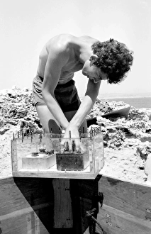 Inflatable Gallery: Underwater house equipment under construction, Malta