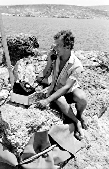 Inflatable Gallery: Underwater house telephone equipment, Malta