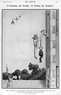 If Unhealthy, Be Healthy by William Heath Robinson If Unhealthy, Be Healthy by William Heath Robinson