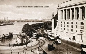 Unilever House, Thames Embankment, London Unilever House, Thames Embankment, London