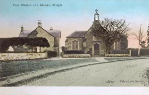 United Free Church and Manse, Meigle, Scotland United Free Church and Manse, Meigle, Scotland