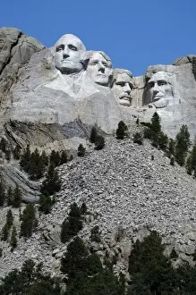 Images Dated 21st August 2008: United States. Mount Rushmore National Memorial