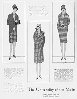 The Universality of the Mode- Scottish fashions, 1927 The Universality of the Mode- Scottish fashions, 1927