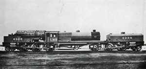<b class=qtipBold><figcaption>Unnamed loco, LMS</figcaption></b><br>Unnamed locomotive 4986, London, Midland and Scottish Railway (LMS) Date:<br><em>© The Institution of Mechanical Engineers/Mary Evans</em> Unnamed loco, LMS