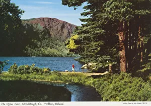The Upper lake, Glendalough, County Wicklow The Upper lake, Glendalough, County Wicklow