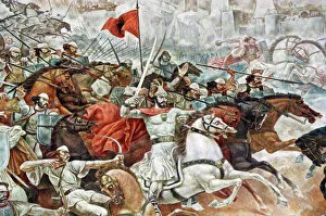 Uprising against the Ottoman Empire. Memorial wall dedicated