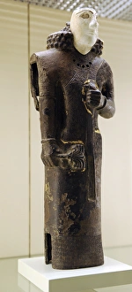 Urartu civilization. Statue. Male figure. From Tushpa or Top Urartu civilization. Statue. Male figure. From Tushpa or Top