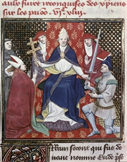 Departure Gallery: URBAN II (c. 1035 - 1099). First Crusade (1095)
