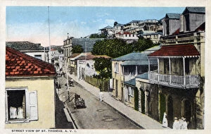 Related Images Gallery: U.S. Virgin Islands - St. Thomas - Street Scene