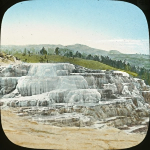 USA - Mammoth Hot Springs, Yellowstone Park USA - Mammoth Hot Springs, Yellowstone Park