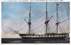 Rigging Gallery: USS Constitution, Old Ironsides, US frigate