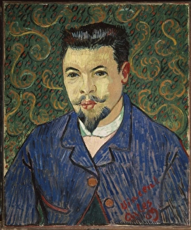 VAN GOGH, Vincent. Portrait of Doctor Felix VAN GOGH, Vincent. Portrait of Doctor Felix