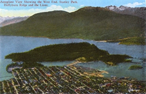 Vancouver, British Columbia, Canada - Aerial View Vancouver, British Columbia, Canada - Aerial View