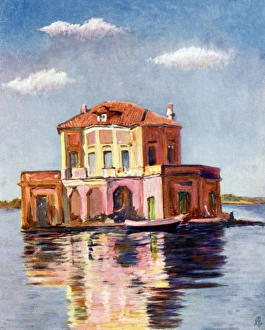 The Vanvitelliana Casina Of the Lago Di Fusaro, Naples Italy The Vanvitelliana Casina Of the Lago Di Fusaro, Naples Italy
