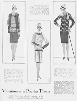 Variations Gallery: Variations on a Popular Theme - Scottish fashions, 1927
