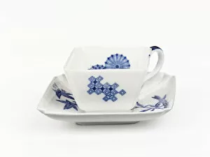 Geffrye Museum Collection: Variety tea cup and saucer