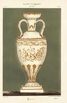 Vase from Saint-Clement, Meurthe, France Vase from Saint-Clement, Meurthe, France