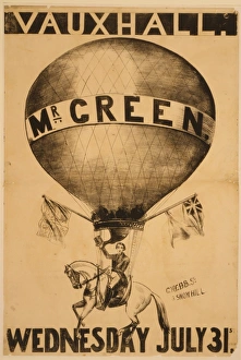 Vauxhall. Mr. Green, Wednesday, July 31st Vauxhall. Mr. Green, Wednesday, July 31st