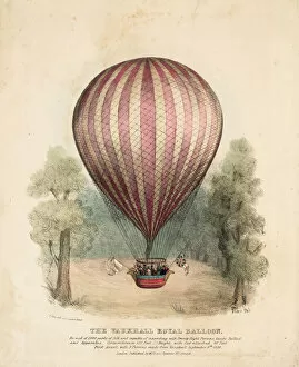 Images Dated 7th December 2011: Vauxhall Royal Balloon first ascent