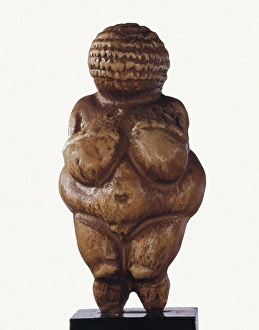 Austrians Gallery: Venus of Willendorf. Paleolithic art