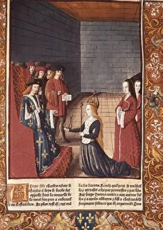 Belonged Gallery: VERARD, Antoine (15th century). The Holy Roman Empress