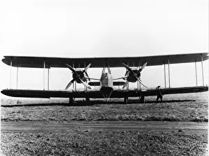 WWI Aircraft Prints: Vickers Vimy bomber, fourth prototype