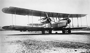 Vickers Vimy FB 27A bomber plane with Fiat engines, WW1 Vickers Vimy FB 27A bomber plane with Fiat engines, WW1
