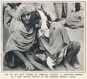 Victims of communal rioting during the Partition of India Victims of communal rioting during the Partition of India