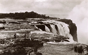 Victoria Falls, Zimbabwe - the rapids above the main falls Victoria Falls, Zimbabwe - the rapids above the main falls