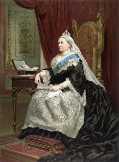 Queen Victoria Gallery: Victoria / Portrait 1887