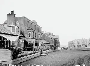 County Londonderry Prints: Early 20th Century Print of Victoria Terrace, Portstewart