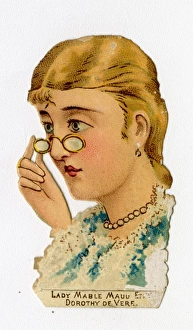 Titled Gallery: Victorian scrap - Lady Mable Maud