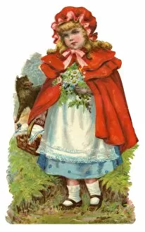 Innocent Gallery: Victorian scrap - Little Red Riding Hood