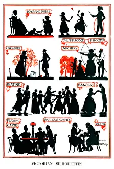 Hobbies Gallery: Victorian Silhouettes by H. L. Oakley