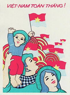 Population Collection: Vietnamese Patriotic Poster - Everyone Won