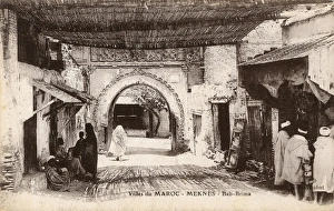View of Bab Brima (Gate), Meknes, Morocco View of Bab Brima (Gate), Meknes, Morocco